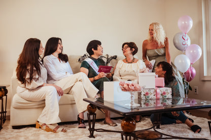 sweet sixtee, group of women celebrating her 60th birthday, themed birthday party decorations, write message for 60th birthday